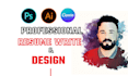 create, write or update a professional resume or CV template