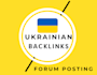 provide forum backlinks ukrainian ukraine