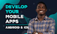 do your flutter app development and mobile app development as flutter developer