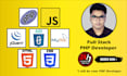 html, CSS, javascript, jquery, ajax, PHP, mysql development or bug fixes