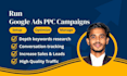 audit, setup and optimize google ads adwords PPC campaign