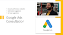 offer 1 on 1 google ads consultation with a specialist