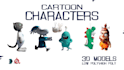 create 3d cartoon characters
