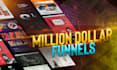 build funnels in clickfunnels, funnel designs in clickfunnels using clickfunnels