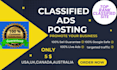 do classified ads posting in top free classified sites