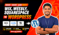 migrate wix, weebly, squarespace sites to wordpress elementor without losing SEO