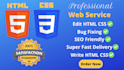edit html and css on your webpage