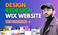 develop design wix studio website design edit clone copy