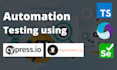 do automation testing using cypress, selenium, postman, and appium