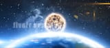 make epic planets collision logo reveal animation