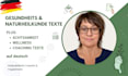 blogartikel zu gesundheit und naturheilkunde auf deutsch schreiben