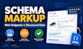add schema markup structured data to your website for rich snippets