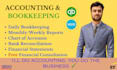do accounting, bookkeeping and reporting for your business