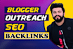 manual blogger outreach for high DR guest posts