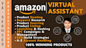 be your personal amazon virtual assistant, amazon VA fba fbm