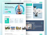 figma landing page, full website UI UX design responsive