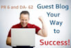 add Your Guest Post Article to My PR 6, DA62 Blog