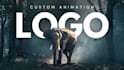 create a custom logo animation, intro and outro in 4k
