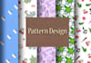 create a hand drawn seamless pattern