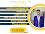 do email finding, data mining ,niche targeted email list