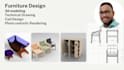do solidworks 3d furniture, cnc design, cad and technical drawing