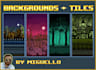 design pixel art backgrounds, environments and tile sets