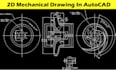 make 2d mechanical drawing in autocad