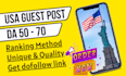 write and publish usa guest post on us traffic sites