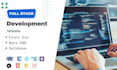 develop the website with laravel PHP and react