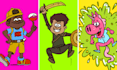 draw a cartoon character, comic or webcomic