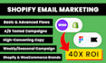 setup ecommerce email marketing flows in klaviyo