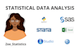 do statistical data analysis using r,sas,python,stata,spss