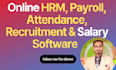 give hrm, attendance, payroll, recruitment, salary software