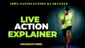 create live action explainers in 6 hours for youtube and businesses