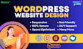 design creative, unique and stunning wordpress website to grow your business