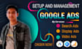 create, optimize and manage google ads, search ads, ppc ads campaign