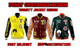 design your streetwear brand or merch varsity college jacket