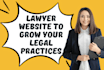 create an attorney, lawyer and law firm website