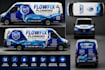 design premium vehicle wrap, van wrap, truck wrap and fleet graphics