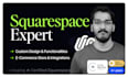 build squarespace website with custom html, CSS and js