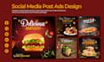 design facebook posts instagram posts advertising and website ads