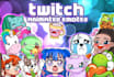 create animated emotes for twitch or discord