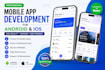develop your mobile app using flutter or react native