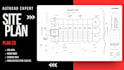 create professional 2d site plans, plot plans, and property plans