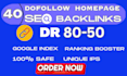 build high quality dofollow seo backlinks