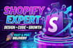 design shopify dropshipping store, shopify website design, shopify theme coding