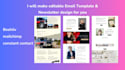 do editable beehiiv mailchimp email template, constant contact newsletter design