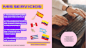 transcribe audio and do video transcriptions in english or spanish