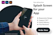 design an eye catching splash screen UI UX design