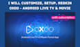 customize, setup, and reskin oxoo app, ovoo app